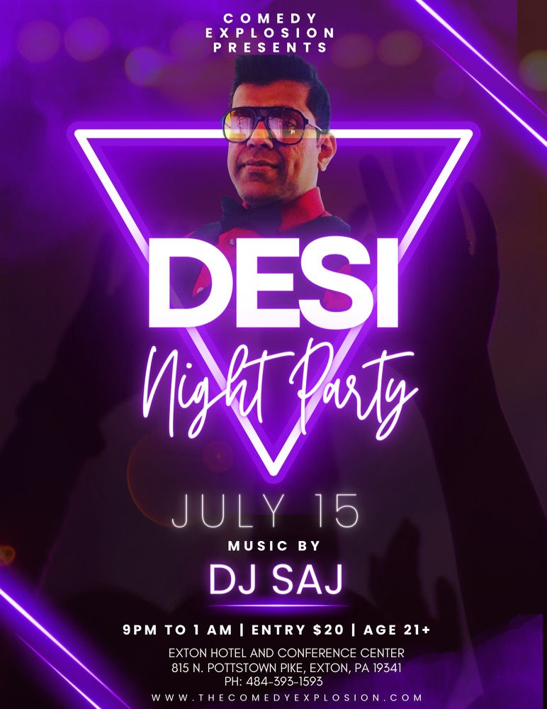 Desi DJ Party Night