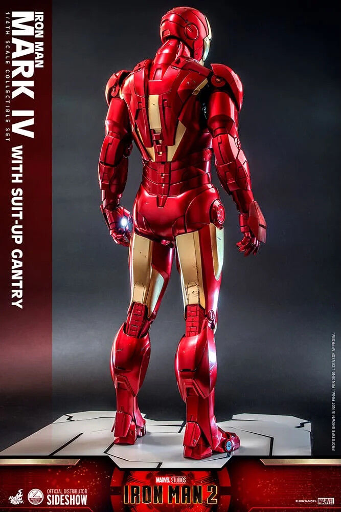 Thumbnail: Hot Toys – Iron Man Mark IV With Suit-Up Gantry Quarter Scale Figure Set