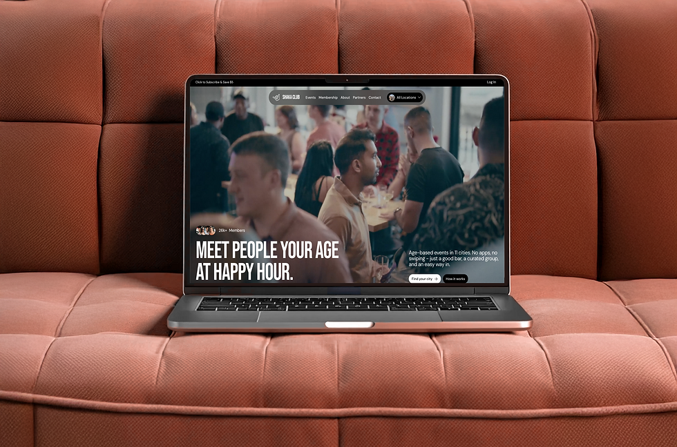 How twin sisters turned a loneliness problem into a thriving social club with a Wix website
