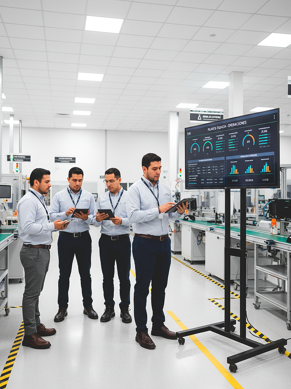 Consultoría empresarial aplicada a procesos y equipos