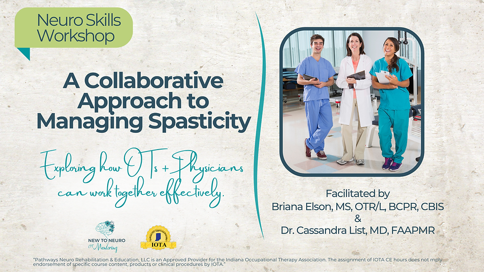 Collaboratively Managing Spasticity