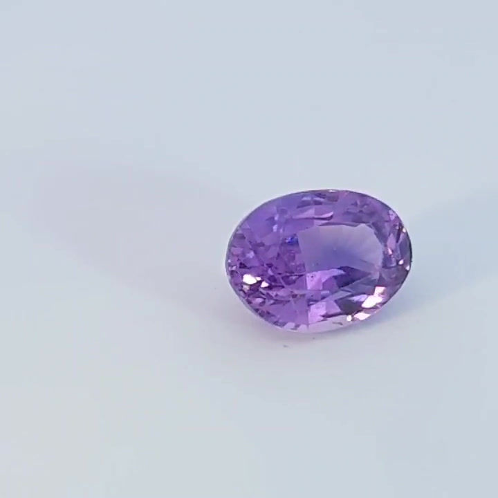 Thumbnail: 1.136 Ct Natural Ceylon Purple Sapphire
