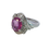 Thumbnail: 1.82 Ct Natural Ceylon Ruby Platinum Ring