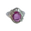 Thumbnail: 1.82 Ct Natural Ceylon Ruby Platinum Ring