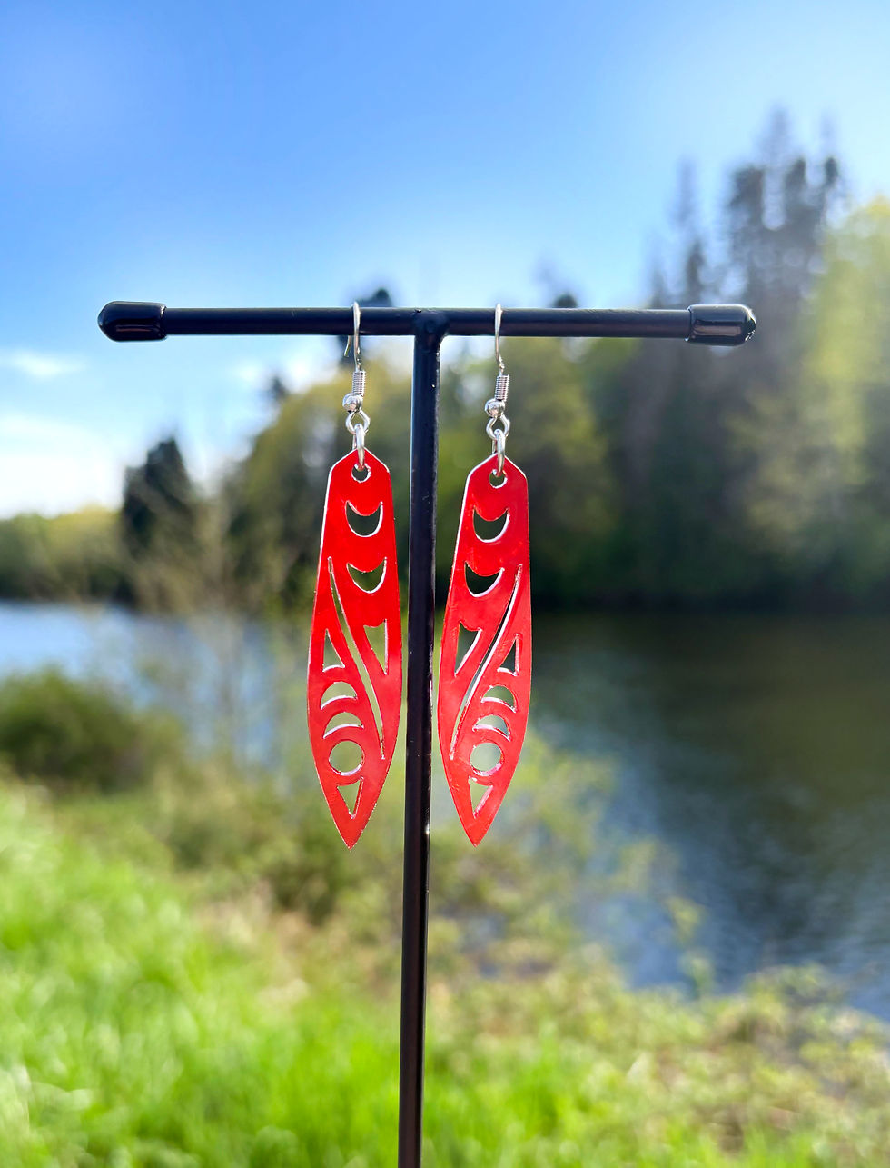 Thumbnail: Small Paddle Earrings