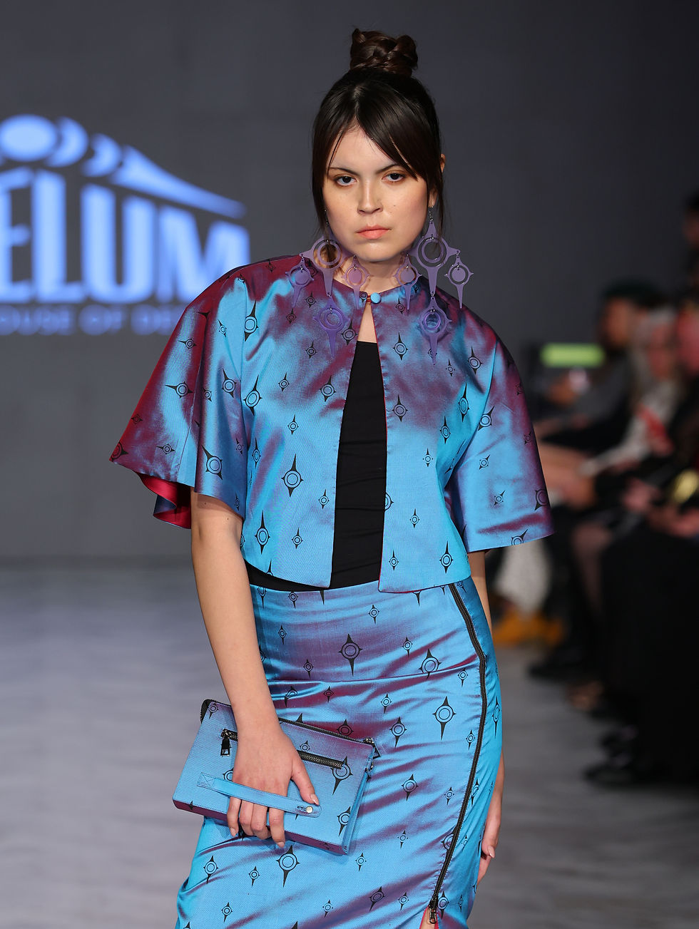 Chandelier Star Earrings