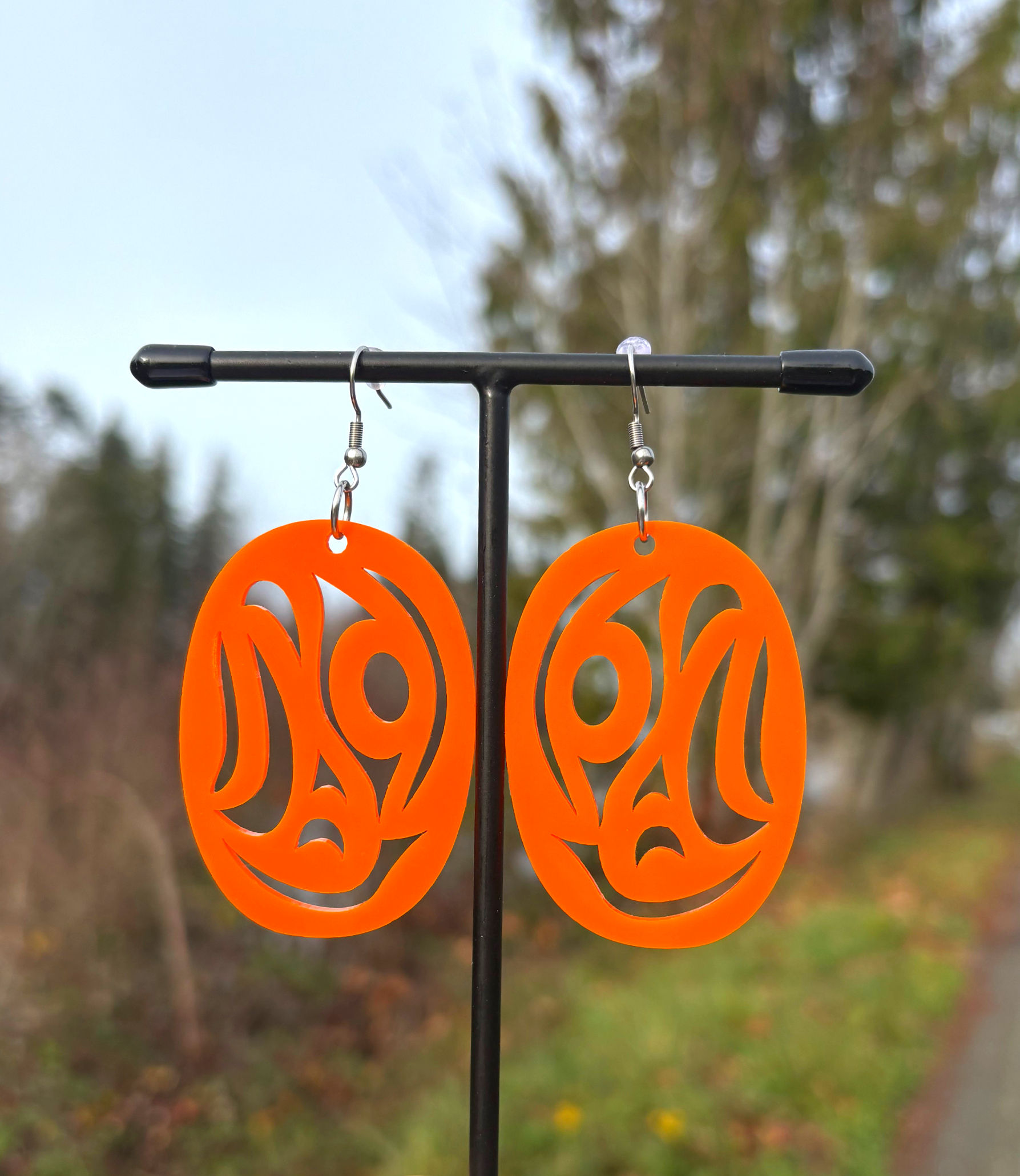 Eagle Clan Crest Earrings
