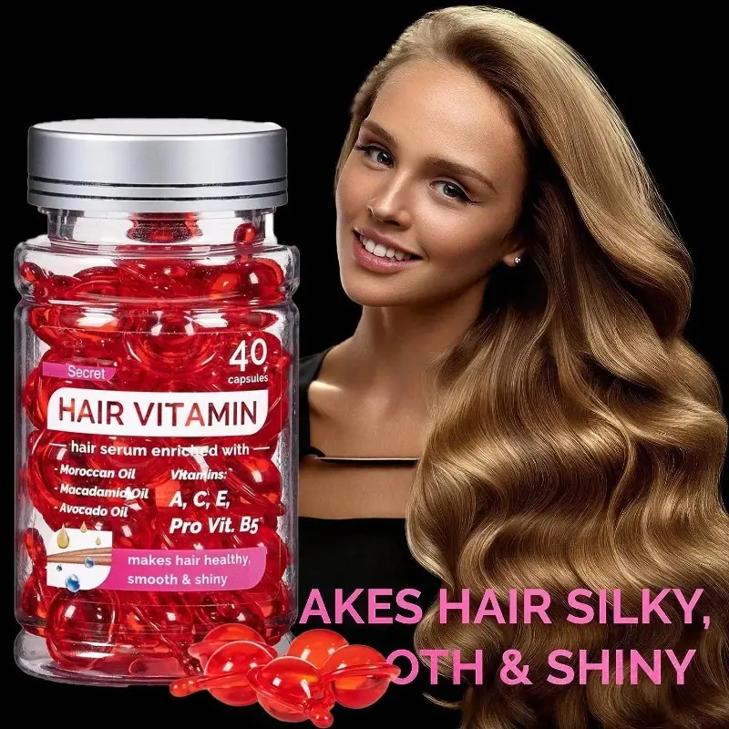 Morocco Argan Vitamin Oil Hair Care Fast Essence Nourishing Repair Damaged Impr