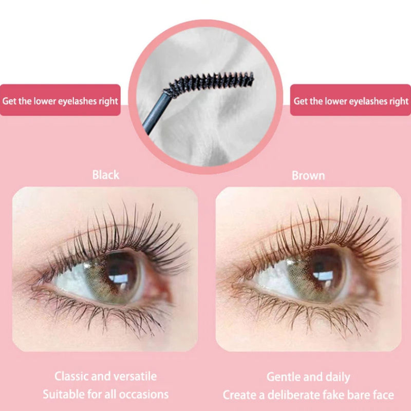 Thumbnail: Black Brown Mascara 3d Lengthens Eyelashes Extra Volume Waterproof Natural Lashe