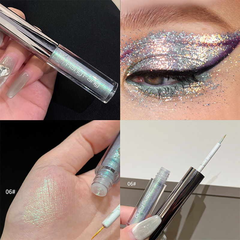 Thumbnail: Shiny Chameleon Liquid Eyeliner Waterproof Glitter Pigment Pearl Gloss Eyeliner 