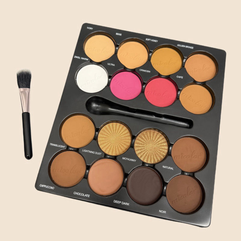 Thumbnail: 16-Color Blush Three-dimensional Grooming Nose Shadow Highlight Brightening Pear