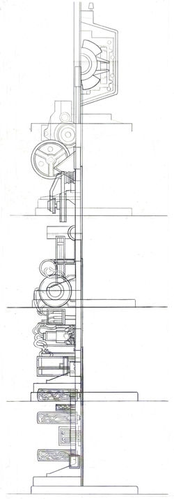 Projector Layered Sections