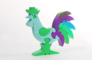 Green Rooster Puzzle