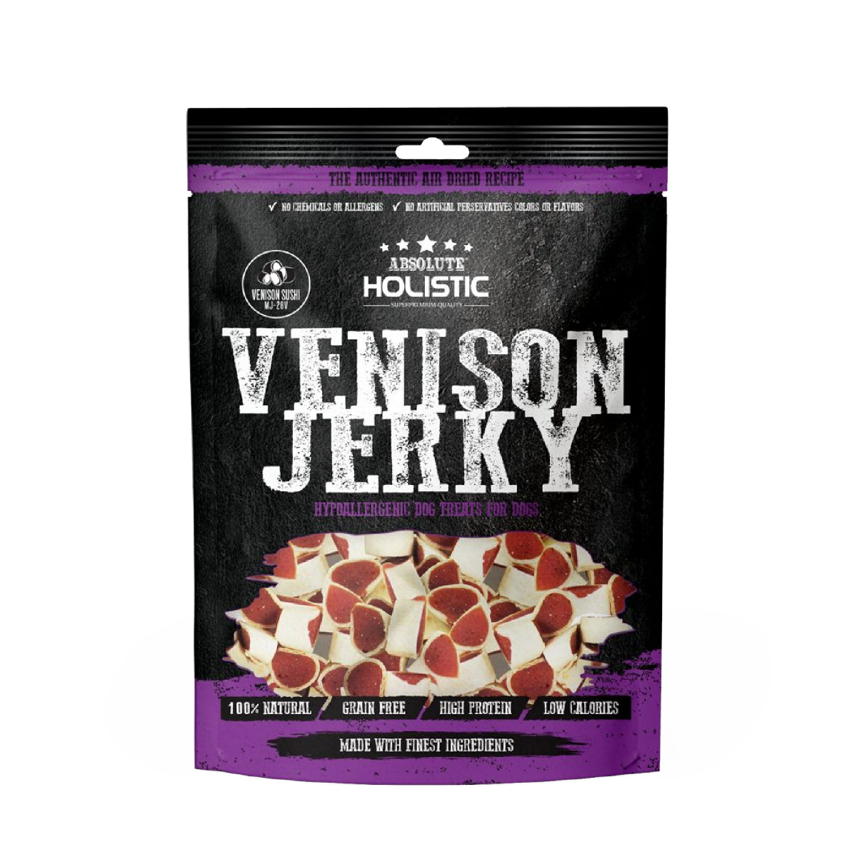 AJ-28V Absolute Holistic 風乾鮮鹿肉壽司 (含白魚成份) 100g