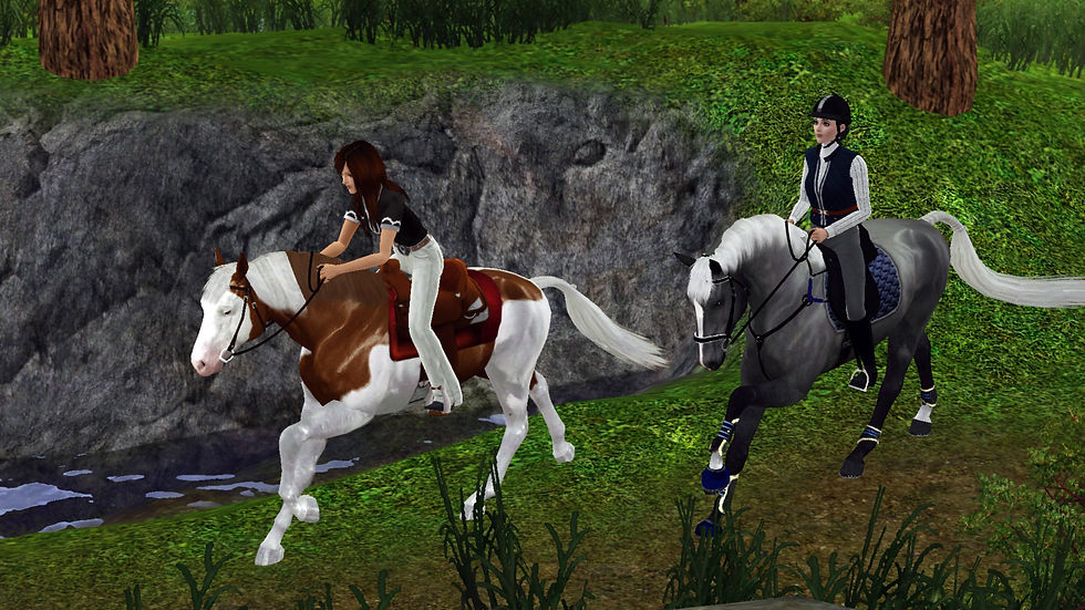 Ausritt mit Danicing Queen