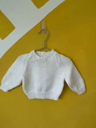 White sparkle jumper on sale