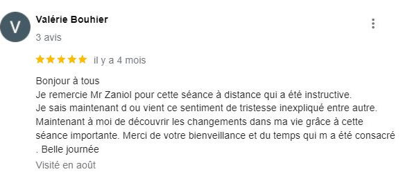 Client satisfait de SANTE BIEN ETRE METZ.