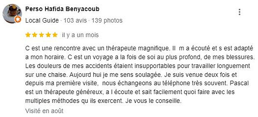 Avis 5 étoiles sur une séance personnalisée à Metz