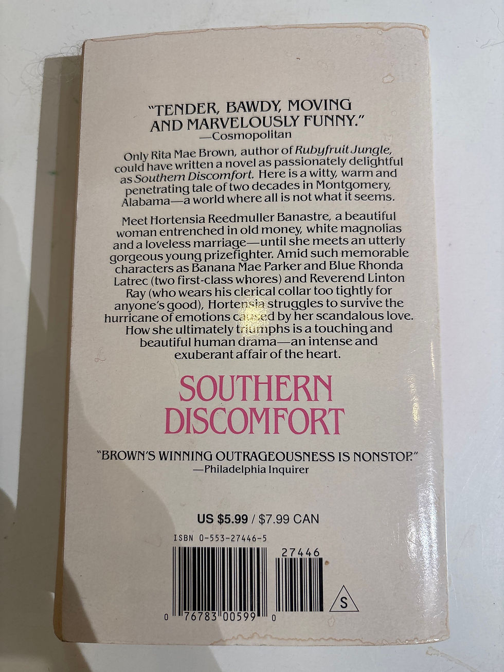 Thumbnail: Southern Discomfort