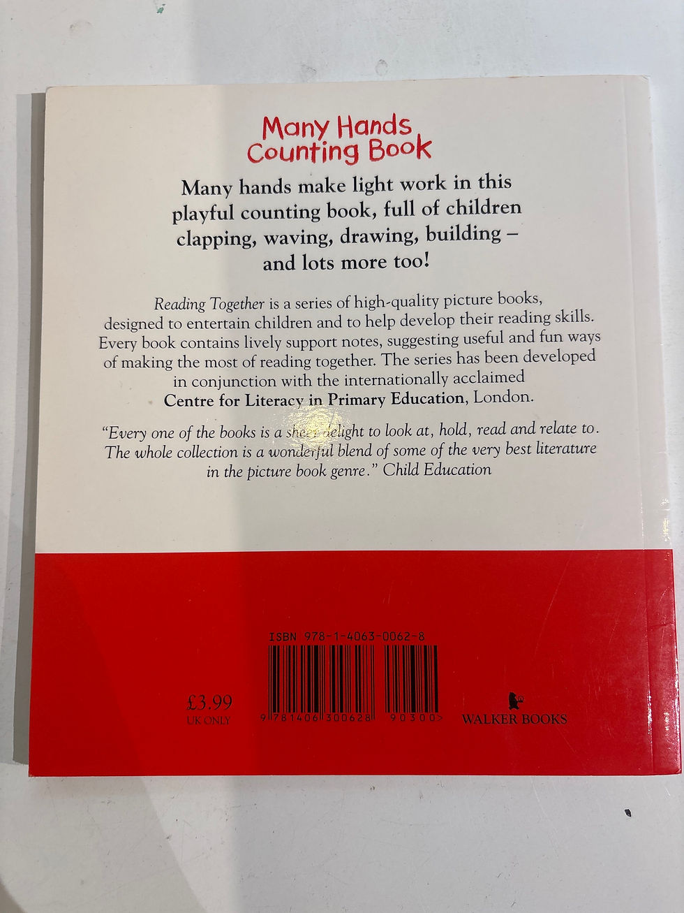 Thumbnail: Many Hands Counting Book
