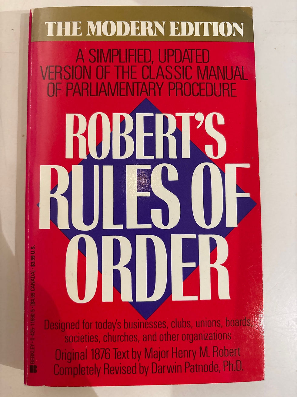 Thumbnail: Robert's Rules of Order