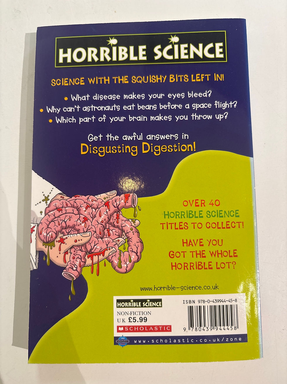 Thumbnail: Horrible Science: Disgusting Digestion