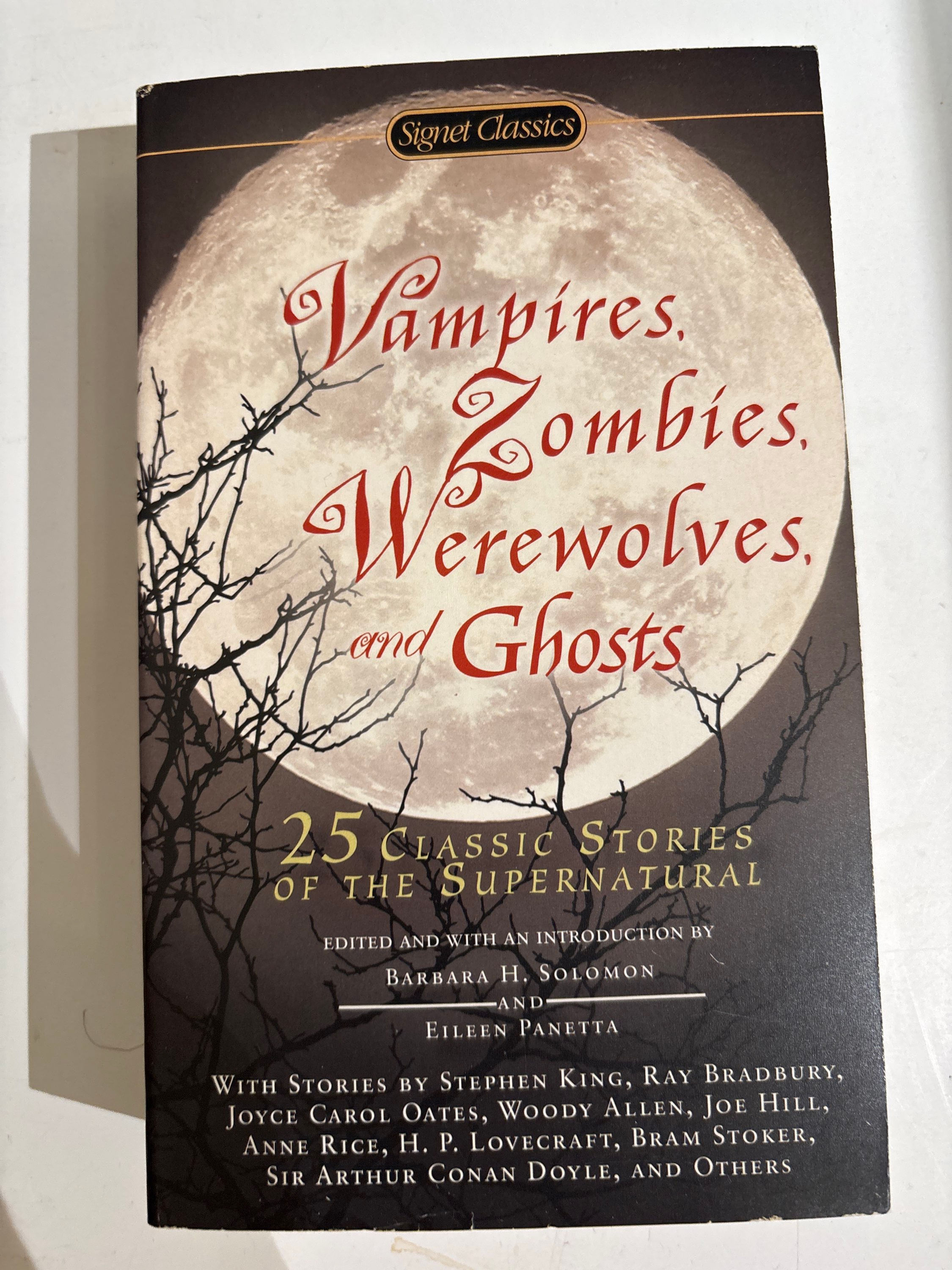 Vampires, Zombies, Werewolves, and Ghosts