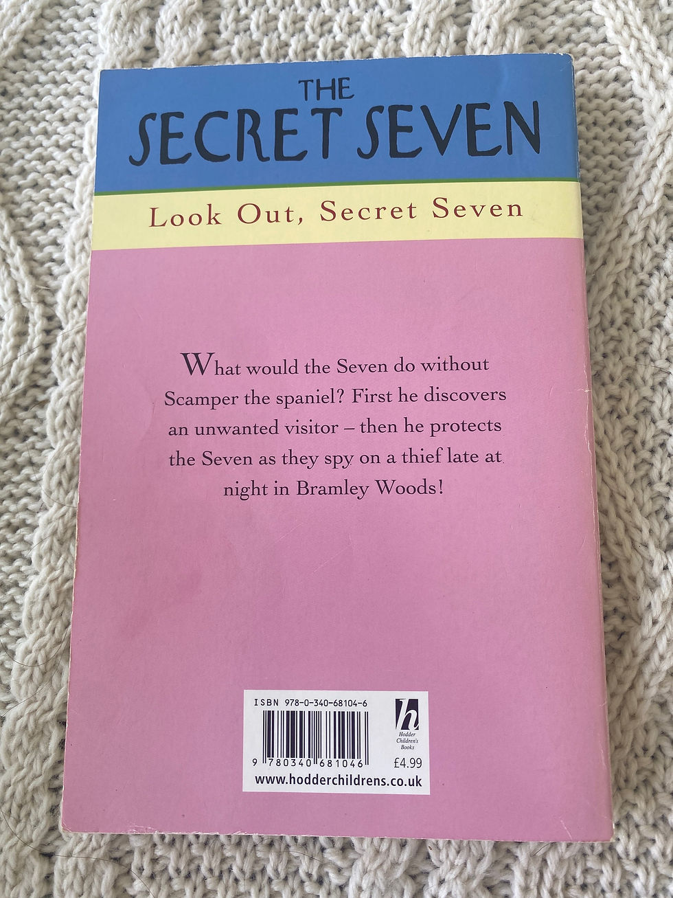 Thumbnail: Look Out, Secret Seven