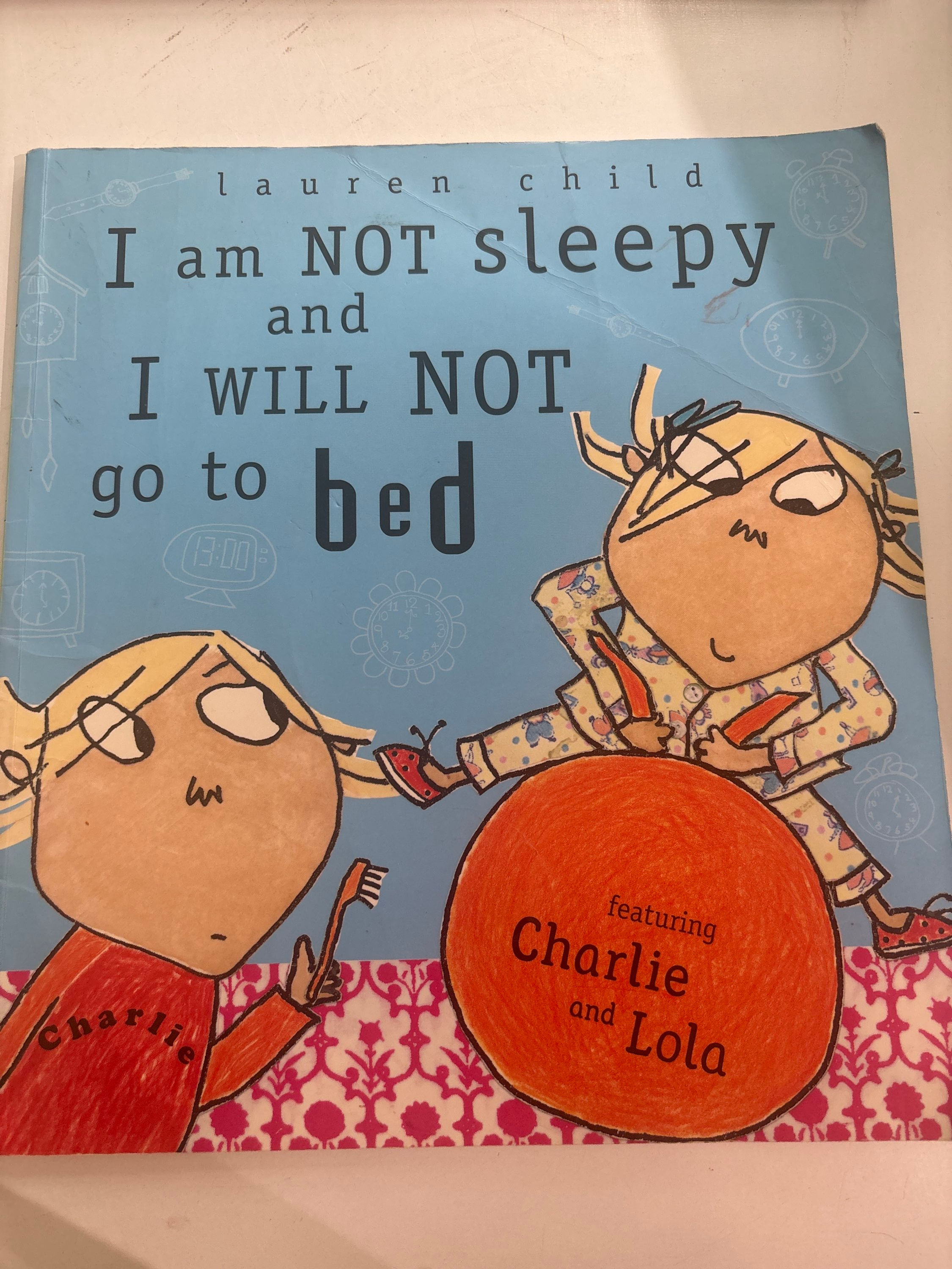 I am NOT sleepy and I will NOT go to bed