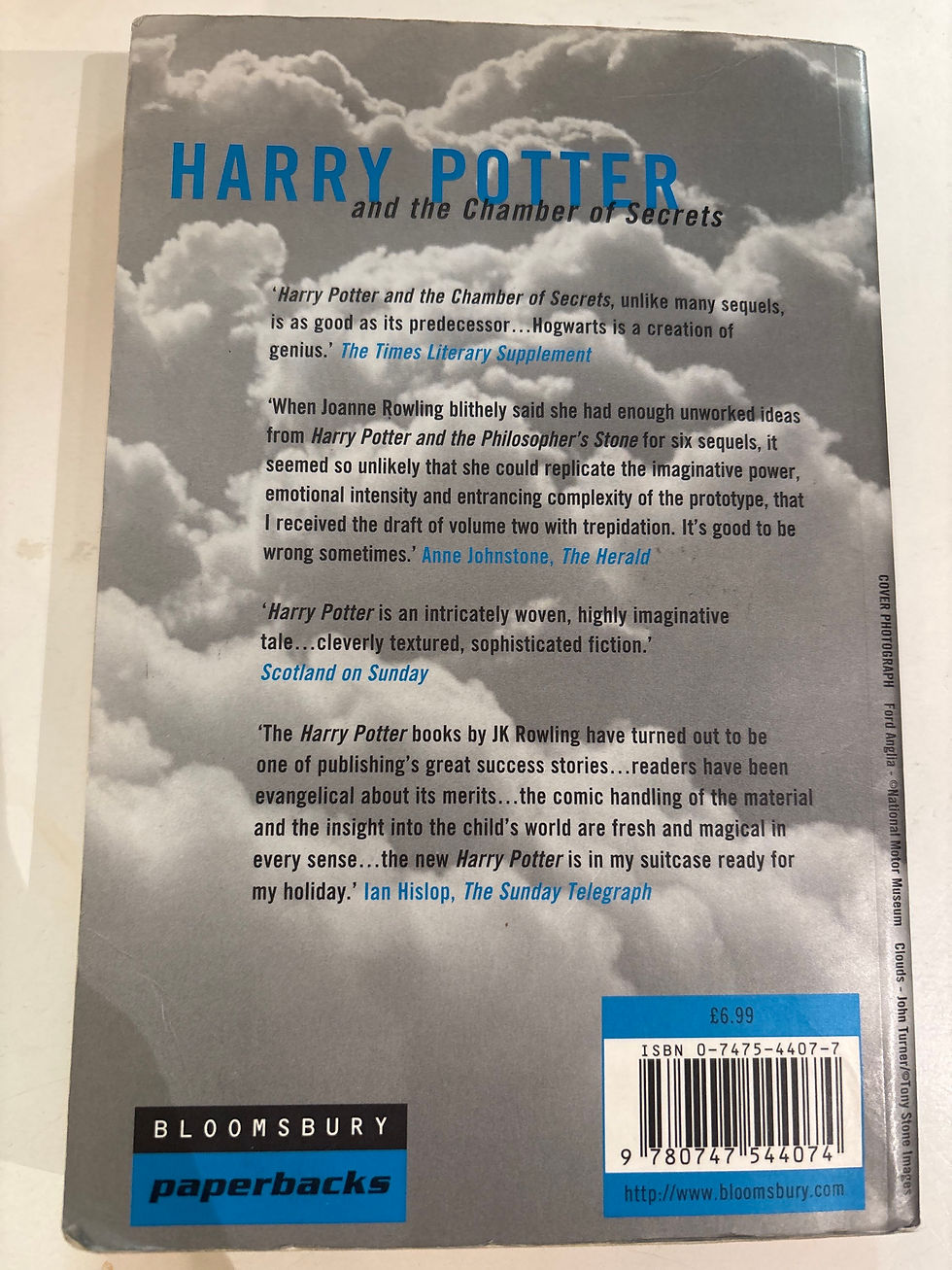 Thumbnail: Harry Potter and the Chamber of Secrets