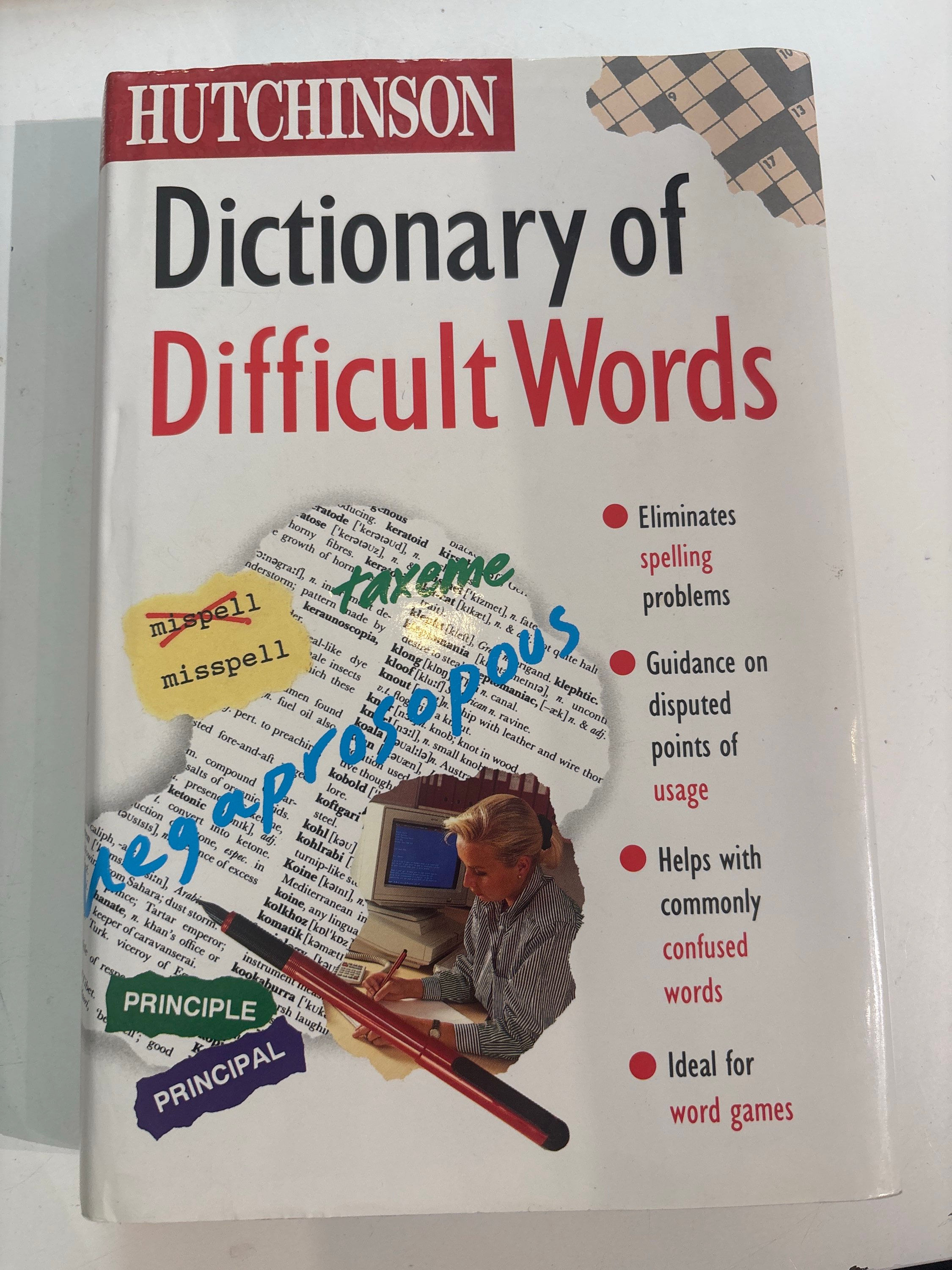 Dictionary of Difficult Words