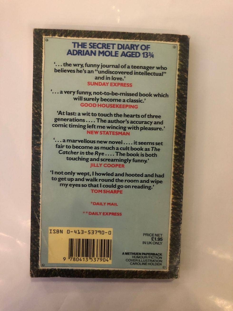 Thumbnail: The Secret Diary of Adrian Mole Aged 13 3/4