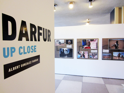 Darfur Up Close exhibition