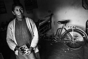 Victim of a mass execution