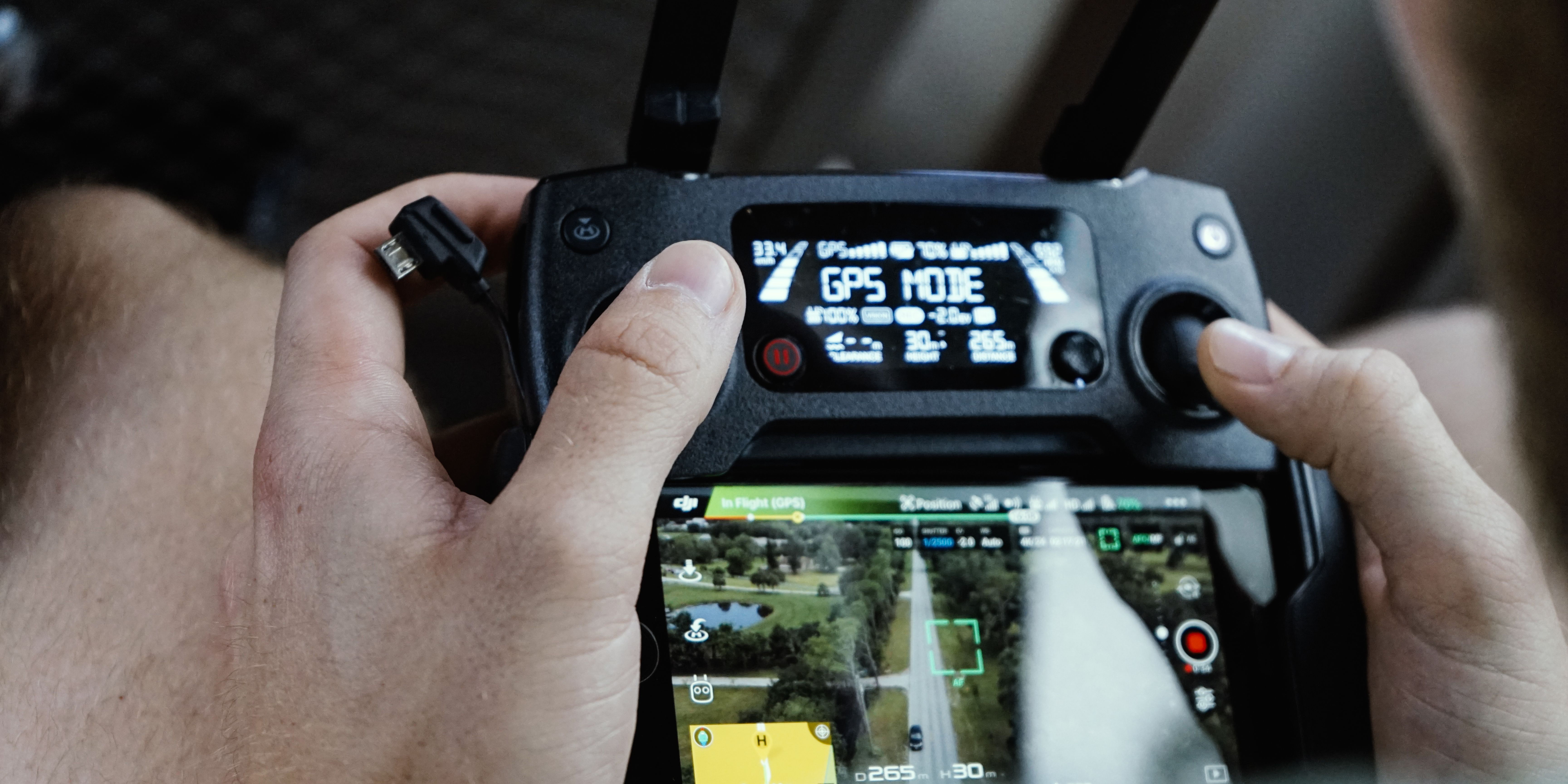 Monitoramento com drone tempo real