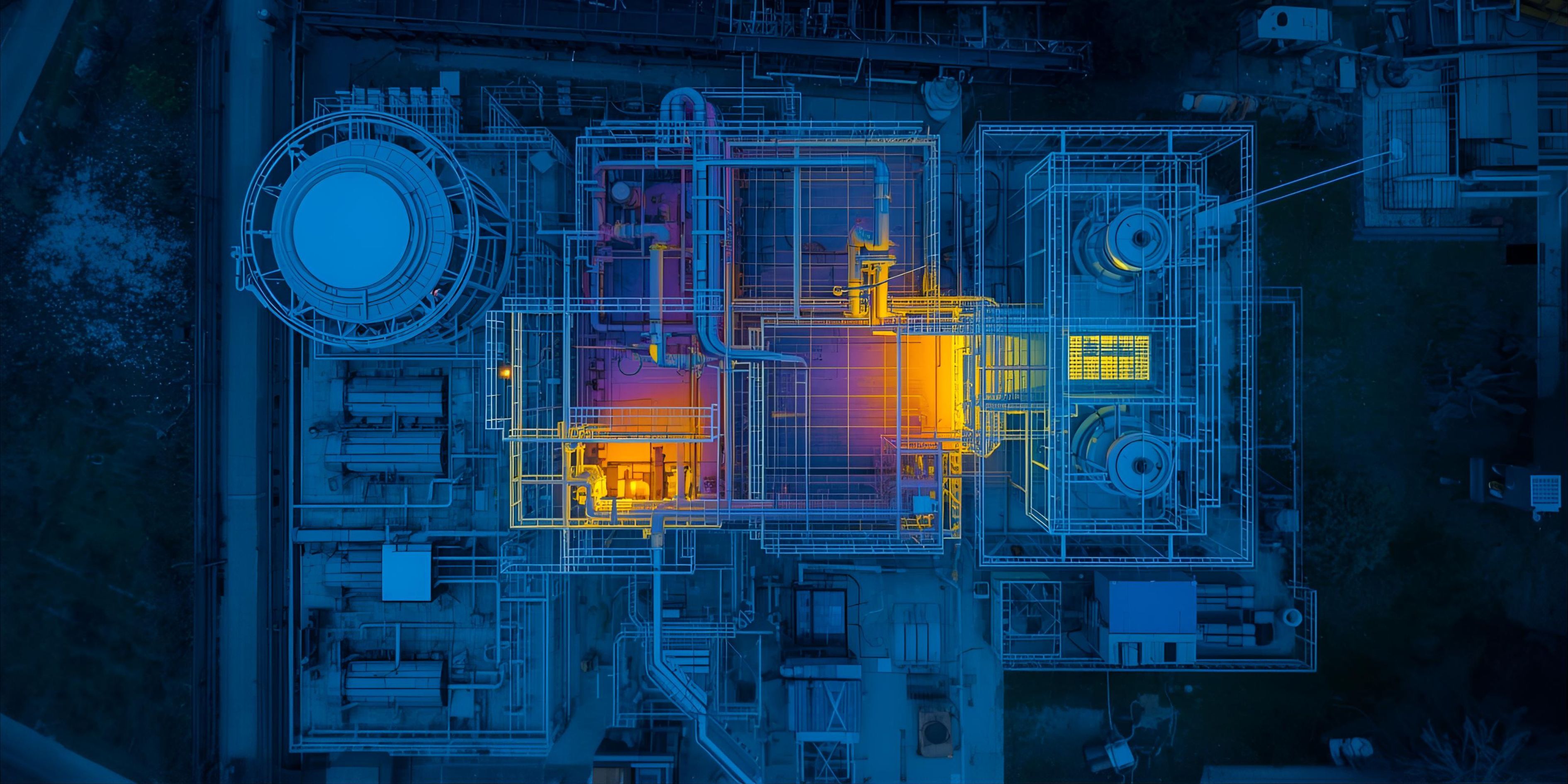 insdustria vista camera termografica drone