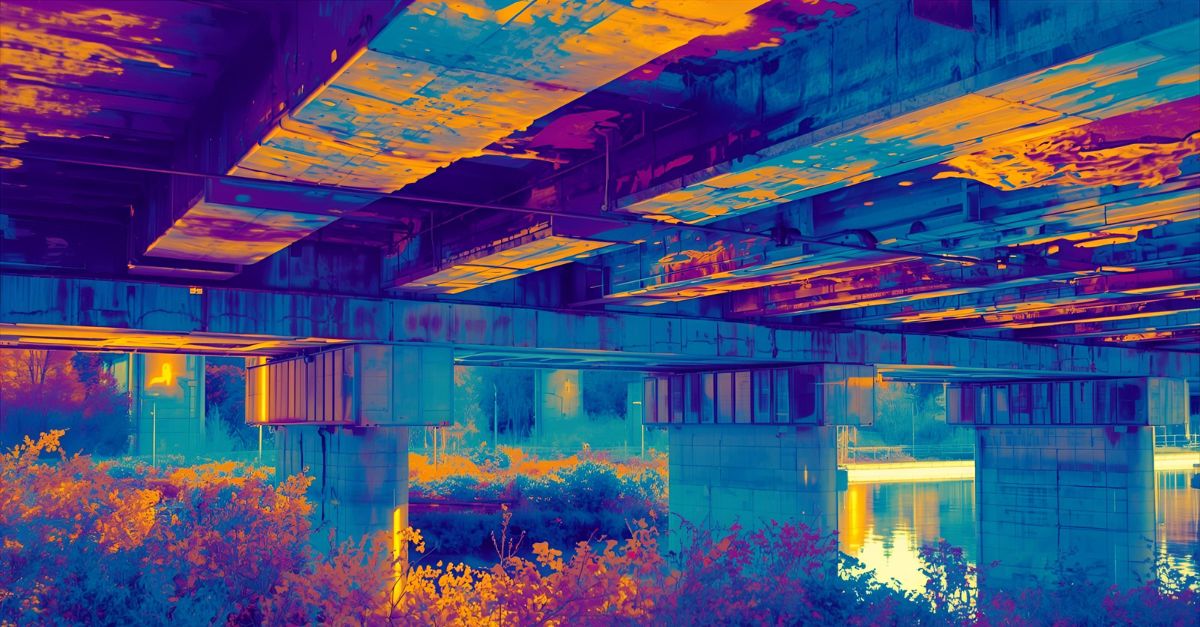 Ponte vista camera termográfica