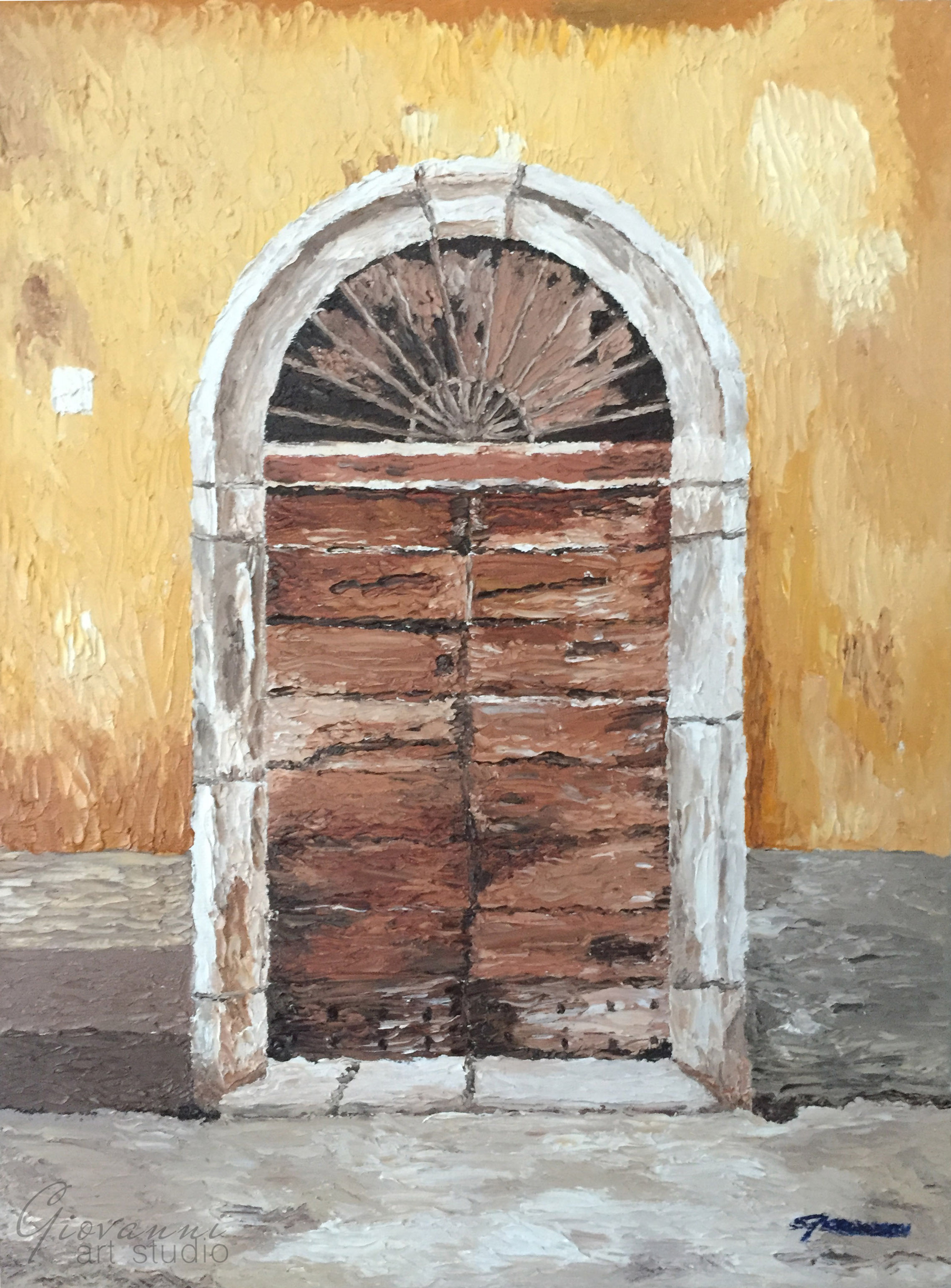 Portone in Sulmona, Abruzzo