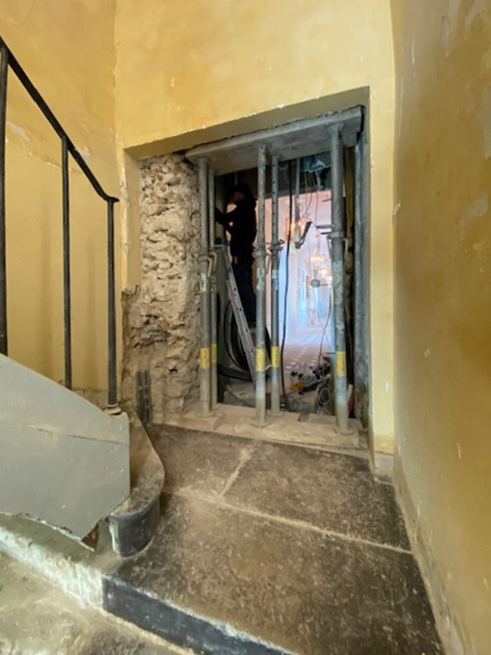 circulation ouverture de mur