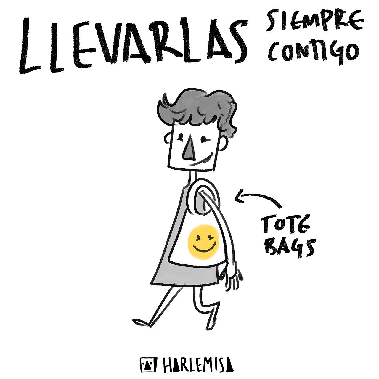 ilustraciones hechas por harlemisa.com merchandising