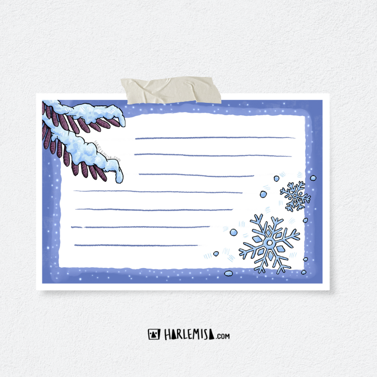 Miniatura: Seasons Greetings Card Set - Free Digital Download