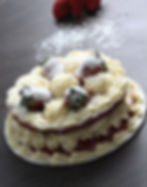 BOLO NAKED CAKE MORANGO KG