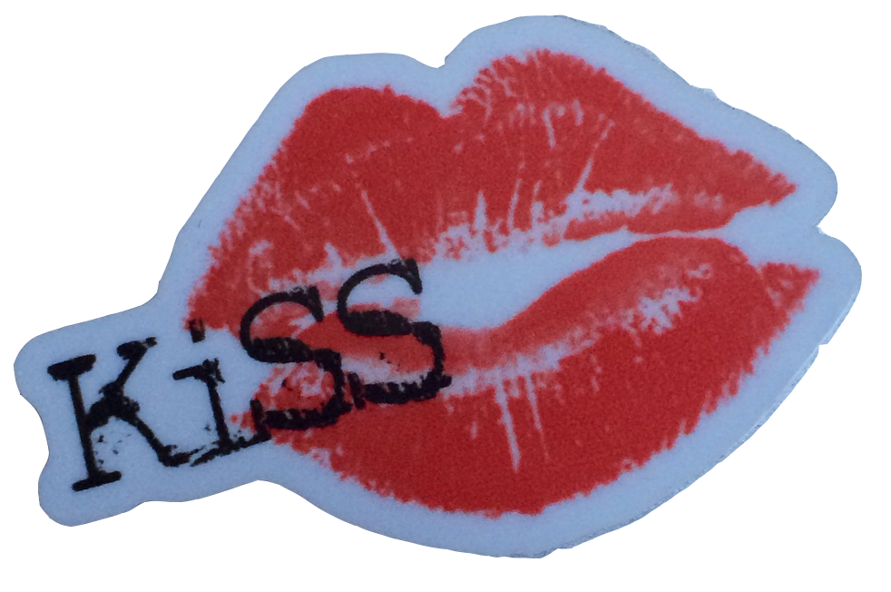KiSS Logo Sticker
