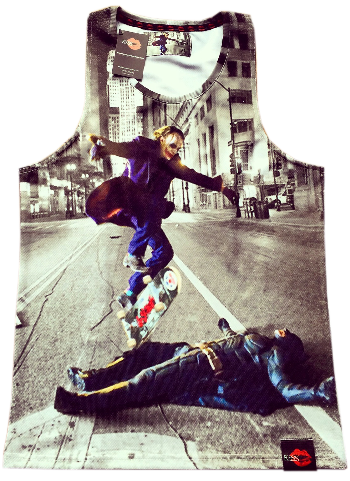 Joker/Batman Luxury All Over Basketball Vest