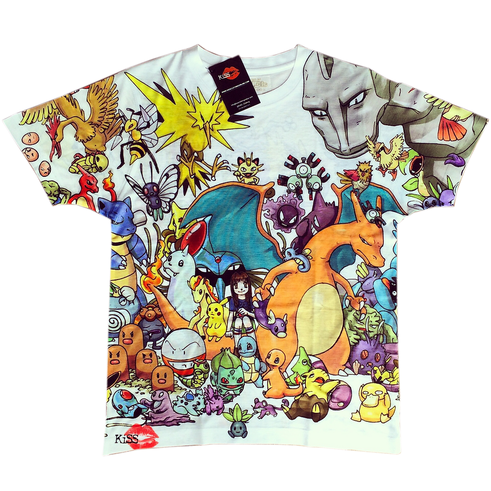 Thumbnail: Pokemon Luxury All Over T-Shirt [IN STOCK]