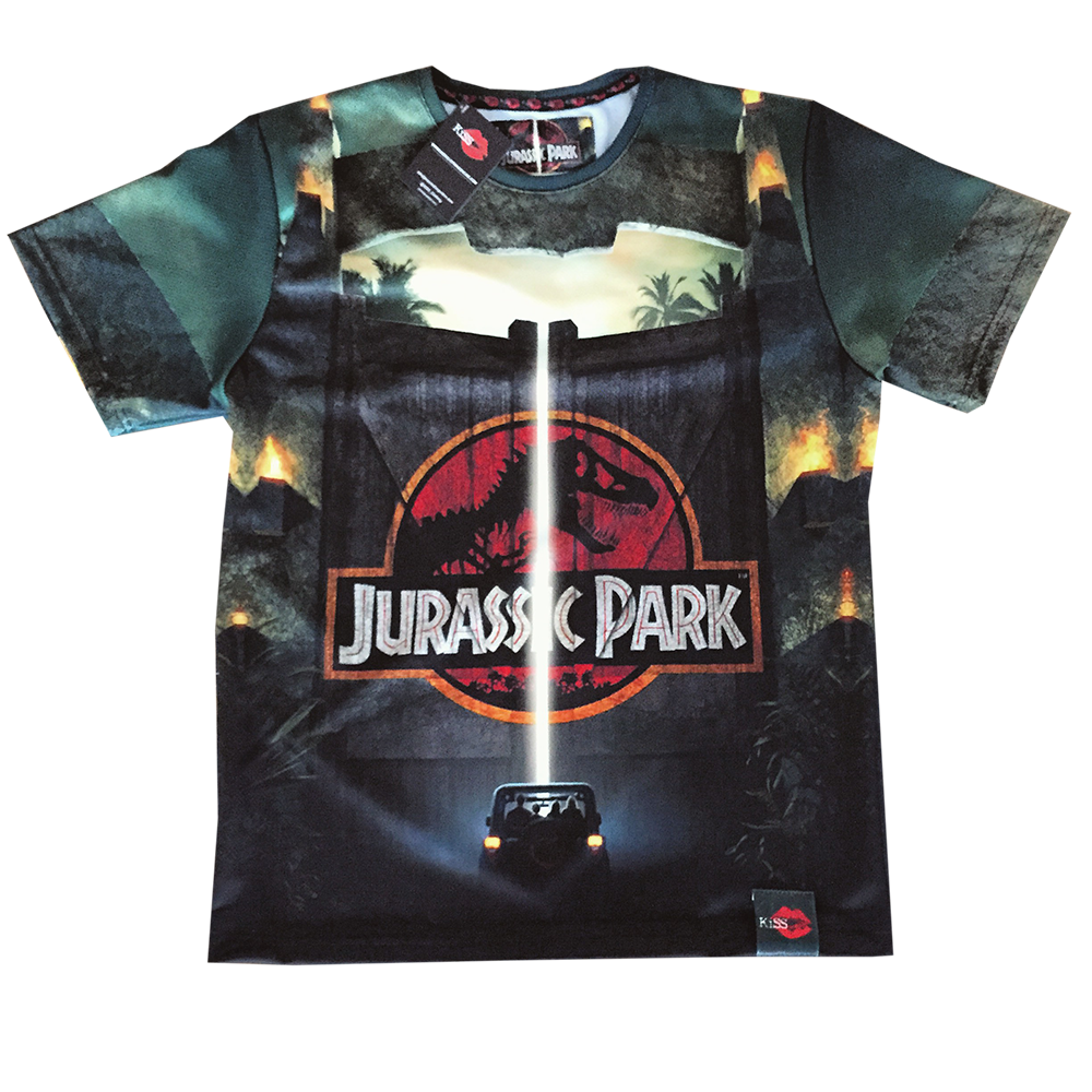 Jurassic Luxury All Over Front & Back Top