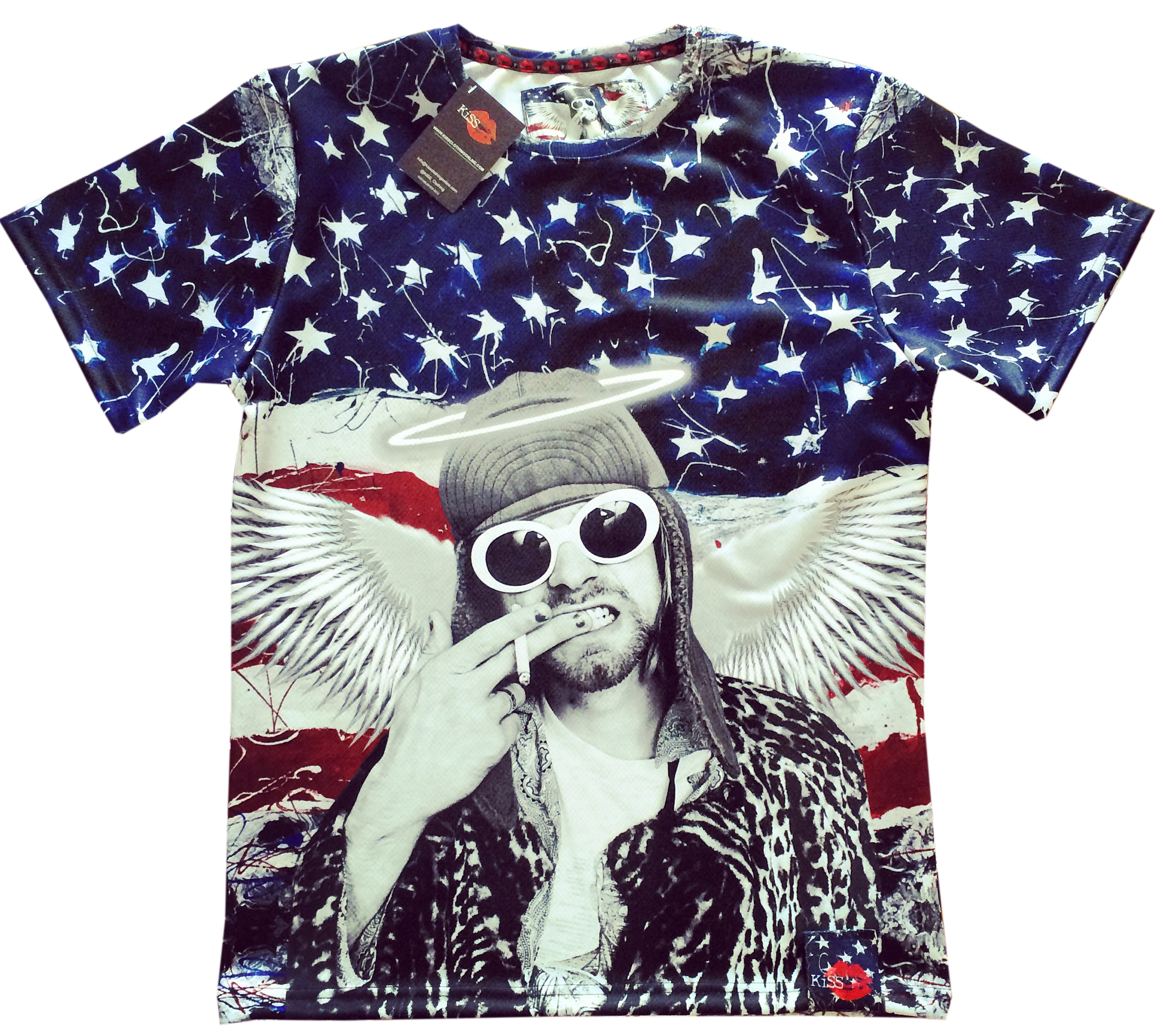 Kurt 94 All Over Front & Back T-Shirt [IN STOCK]