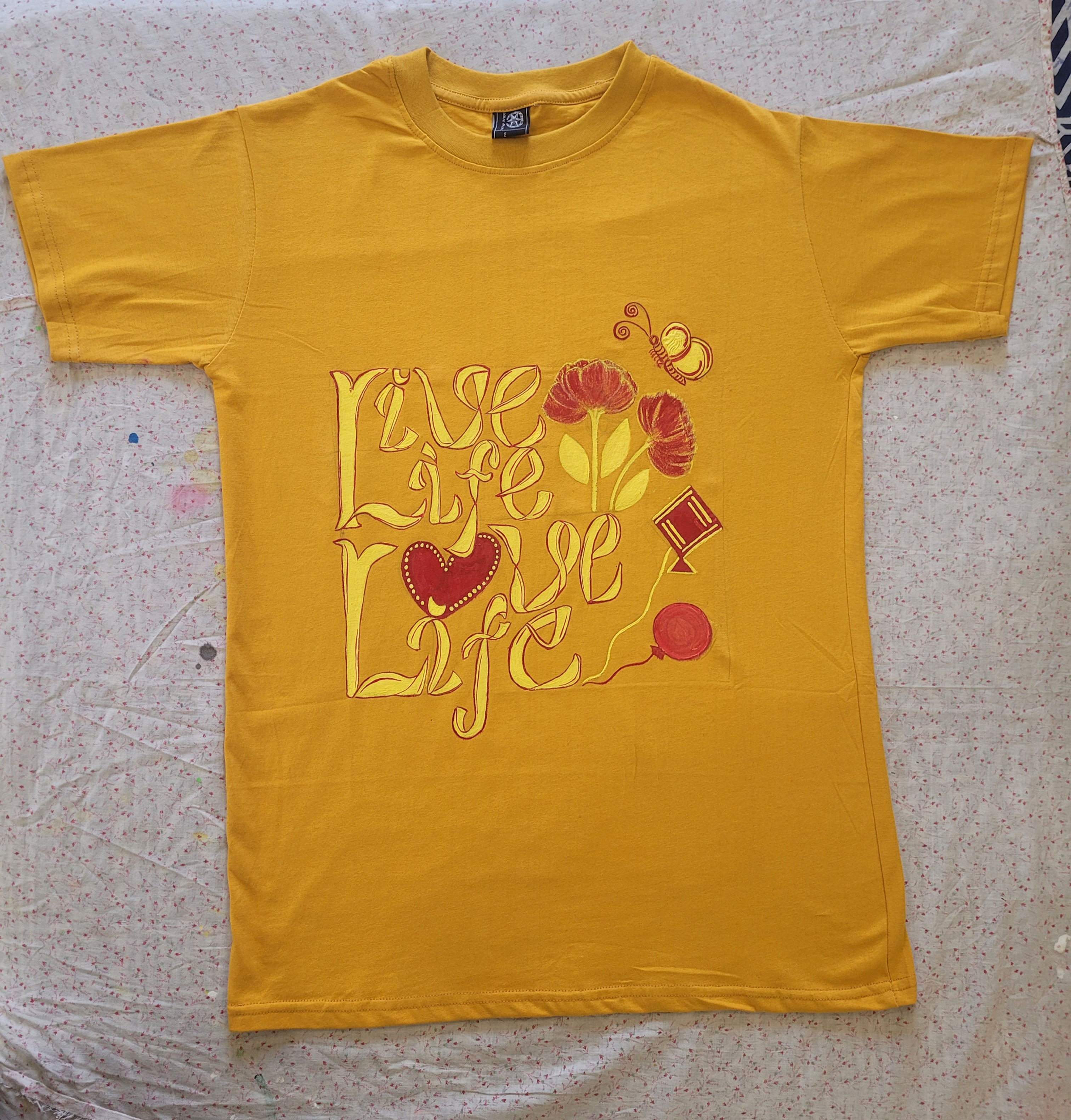 Hand-painted T-shirt for Kids'/Teens'