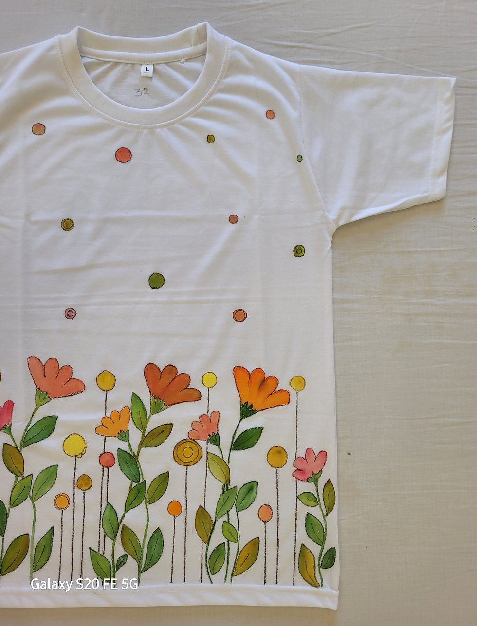Thumbnail: Hand-painted T-shirt for Kids