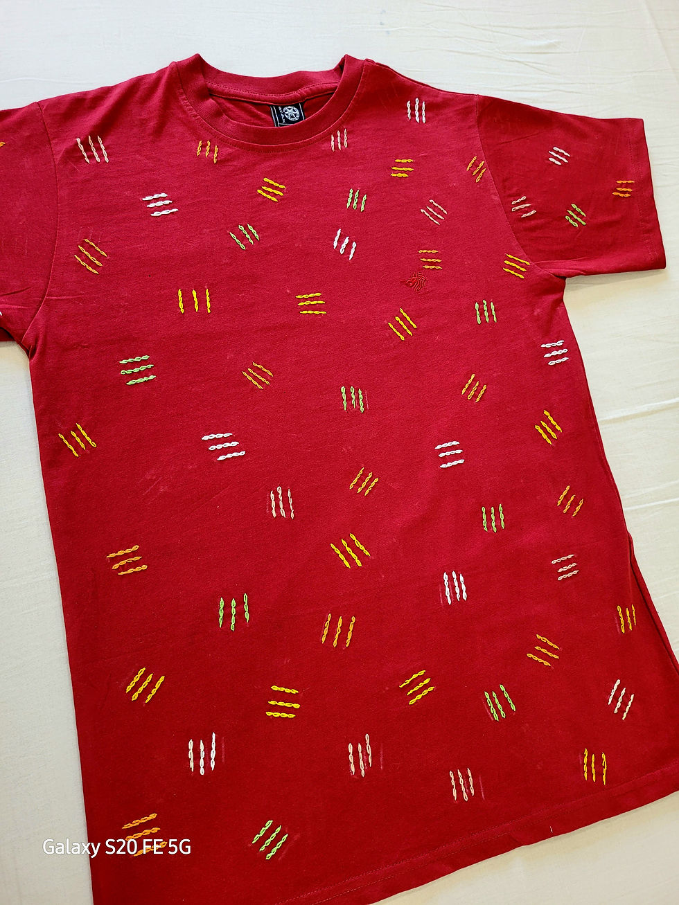 Thumbnail: Embroidery work on for T-shirt for Kids'/Teens'
